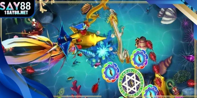 Bảng thông tin hiển thị lượng sát thương và xu tiêu hao khi săn boss trong Bắn cá rồng.