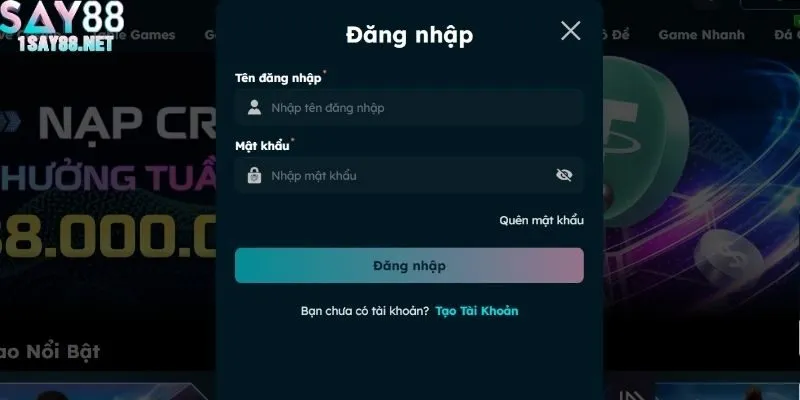 Xác thực bảo mật giúp đăng nhập SAY88 an toàn hơn