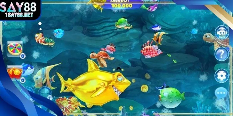 Hiệu ứng trong Bắn cá hoàng gia thể hiện rõ giá trị mục tiêu.